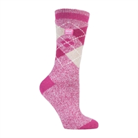 Θερμικές Κάλτσες Γυναικείες Rasp & W Argyle Heat Holders Jacquard Lite Socks 80023RWA