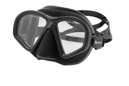 Μάσκα μαύρης σιλικόνης X-Dive Venom ΙΙ 61006