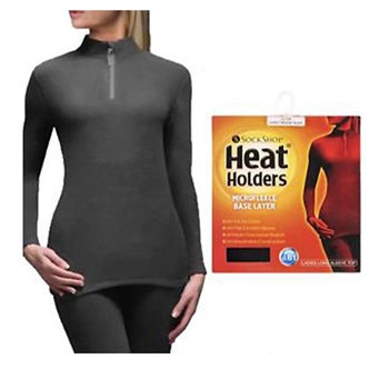 Θερμική Μπλούζα Γυναικεία Μαύρη Heat Holders Base Layer Long Sleeve Top 80147