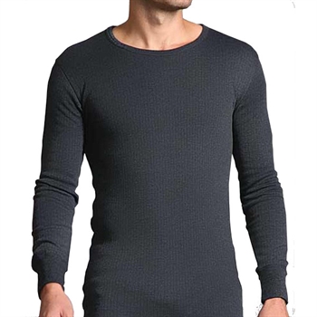 Θερμική Μπλούζα Ανδρική Μακρυμάνικη Ανθρακί Heat Holders Thermal Long Sleeve Vest 80118