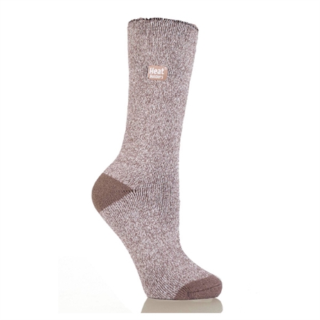 Κάλτσες Γυναικείες Καφέ-Κρέμα Heat Holders Lite Socks Women Brown-Cream 80022BC