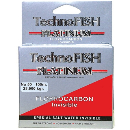 Πετονιά 100m Technofish Platinum Fluorocarbon 2126